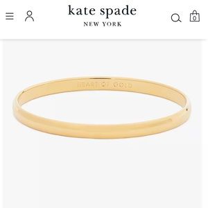 Kate Spade Heart of Gold Bangle